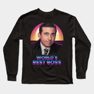 the office - world's best boss Long Sleeve T-Shirt